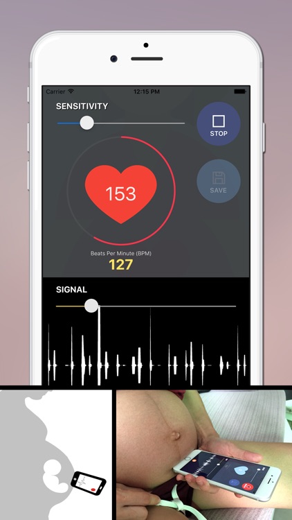 Baby Beat - Baby Heartbeat Visualiser