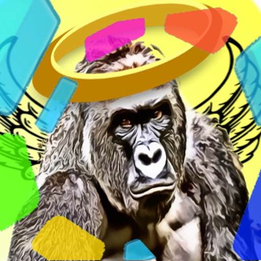 Harambe In Heaven 2016 by Louis Moc