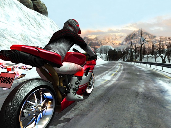 Bike Rider - Frozen Highway Rally Race Freeのおすすめ画像1
