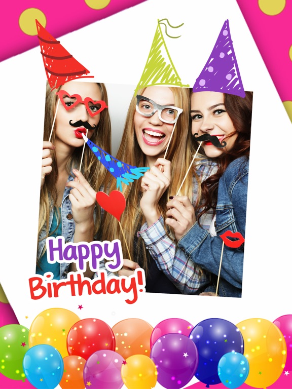 Screenshot #4 pour cadres photo & Cartes de joyeux anniversaire Pro