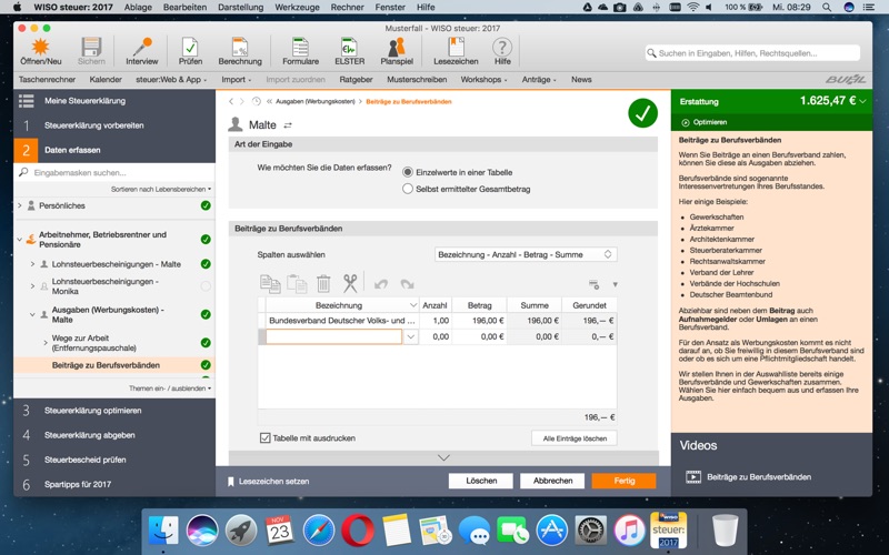 Screenshot #2 pour WISO steuer: 2017