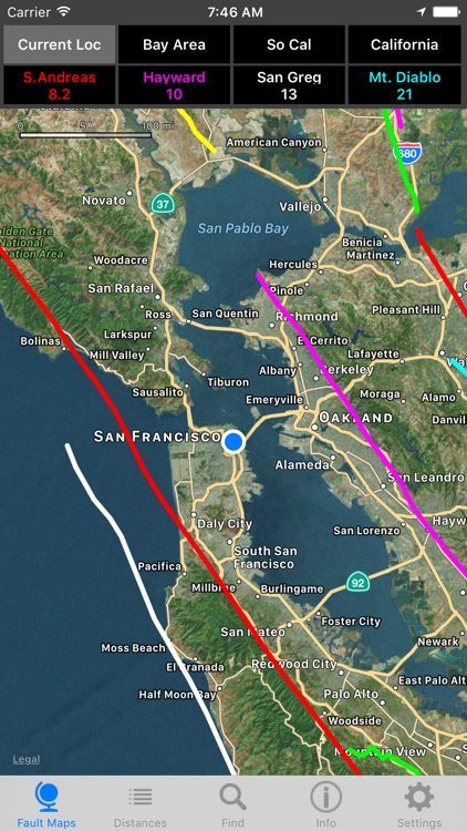 California Earthquake Faults
