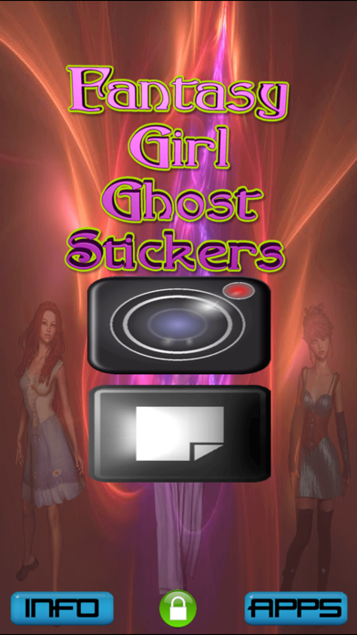 How to cancel & delete Fantasy Girl Ghost Stickers - Realistic Horror Photo Effects from iphone & ipad 2