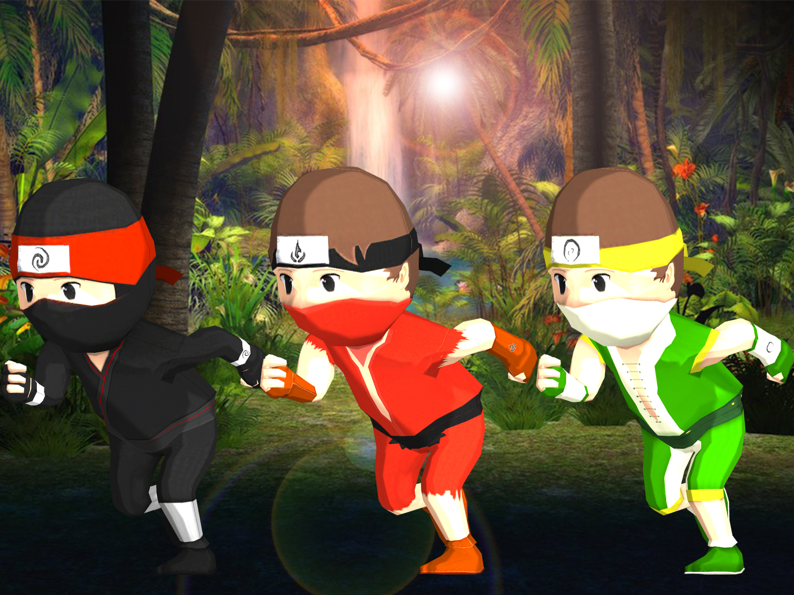 Ninja Nano Run - 3D Real Sprint and Jump game screenshot 6