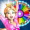 Meet Angela the beautiful princess and try out your luck