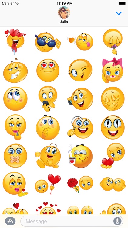 Megapack Love Emoji – Extra Stickers for iMessage