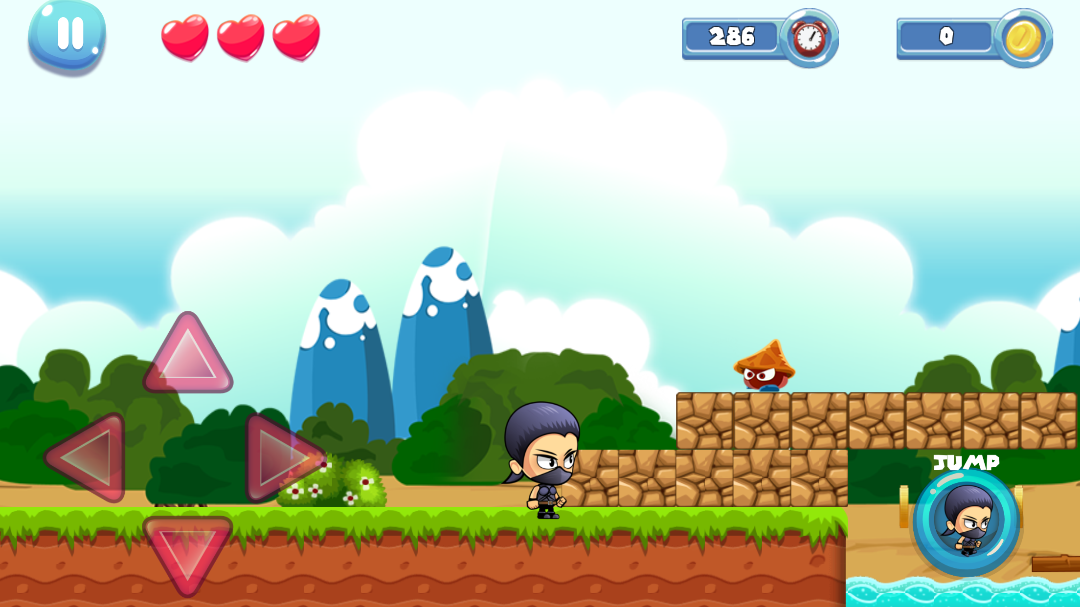 ninja jungle adventure imagination game screenshot 5