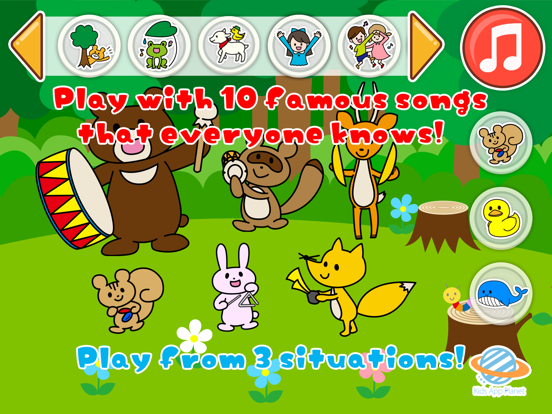 Screenshot #5 pour Tap & Sound:WONDER RHYTHM2 0+(for infants)