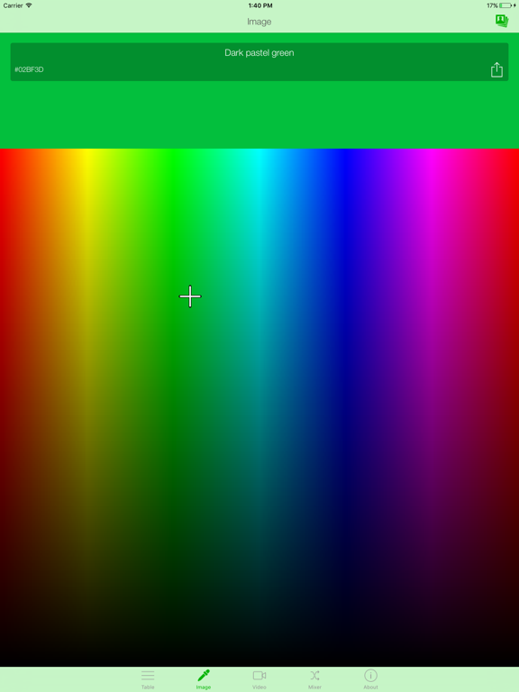 ColorBlind Color Finder iPad screenshot 3 - Entertainment app