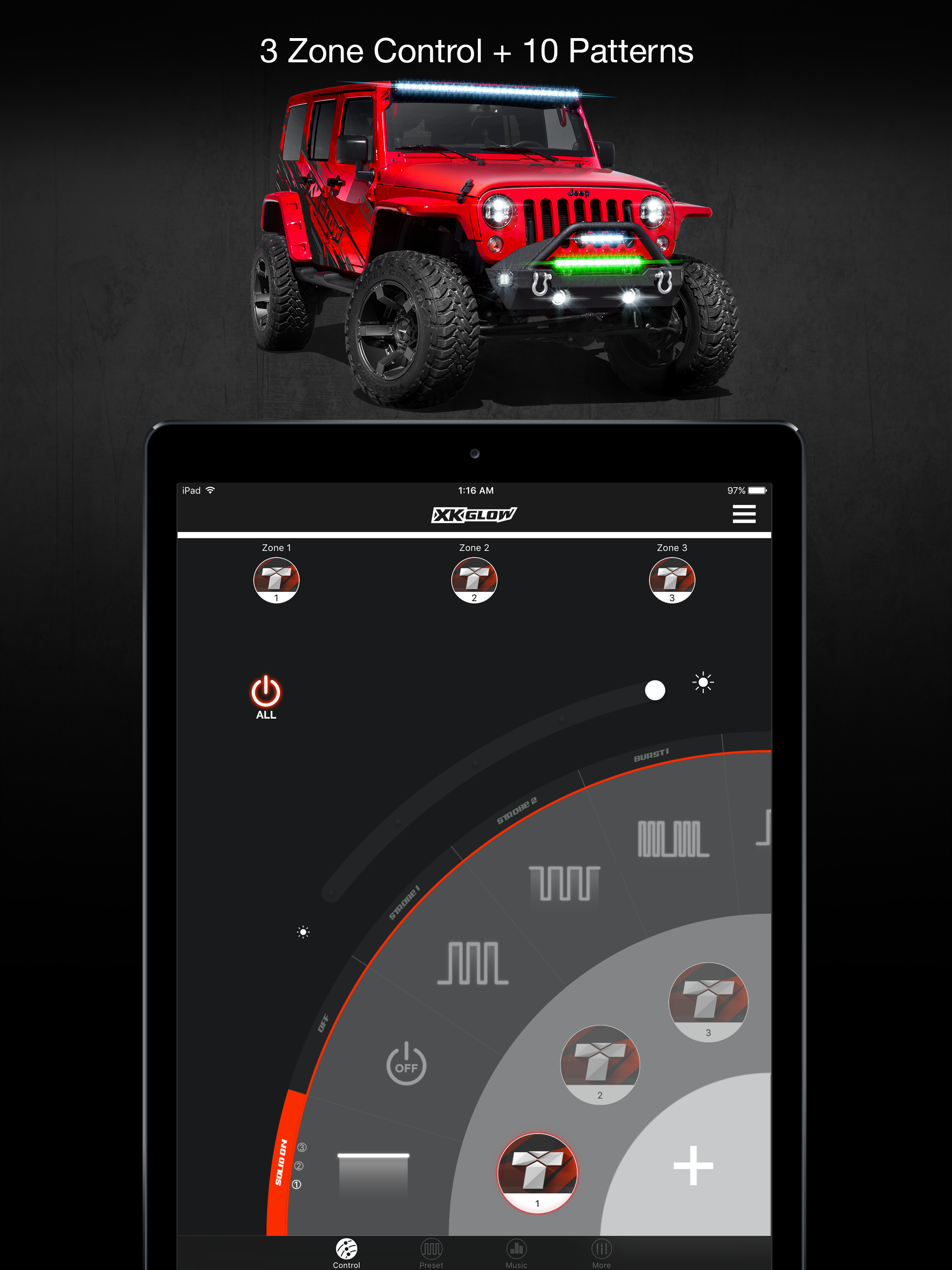XK TITAN - LED Light App Controller