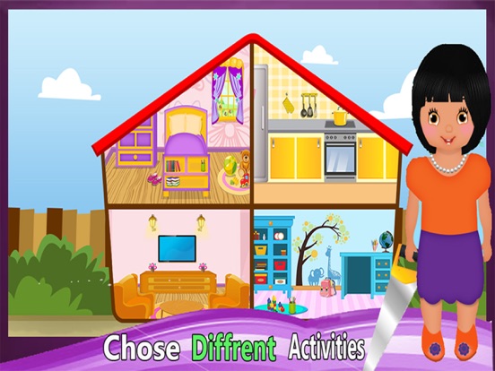 Fix It Kids - Repair Little Baby House iPad screenshot
