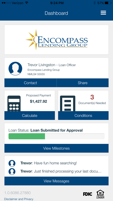 Screenshot #2 pour Encompass Lending Group