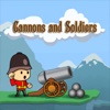 Cannons and soldiers