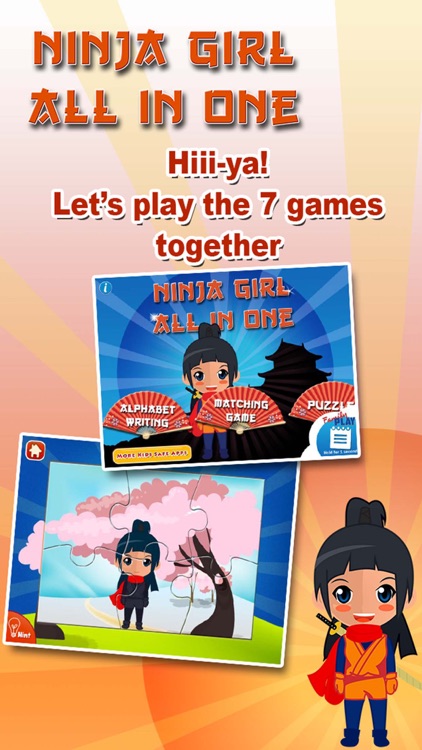 Ninja Girl Preschool Games for Kids