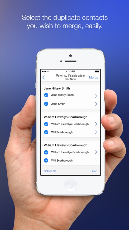 Cleanup Duplicate Contacts – Address Book Cleaner screenshot-4