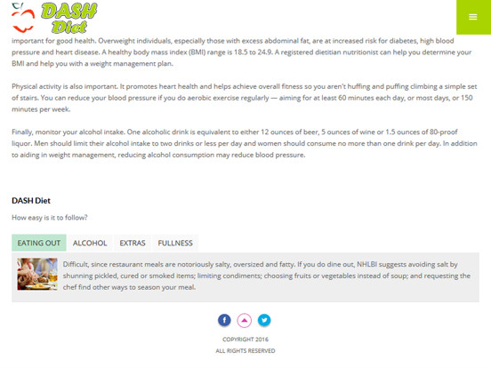 Screenshot #6 pour DASH Diet Plan for Healthy Weight Loss
