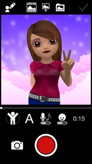 my talking avatar lite iphone screenshot 1