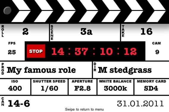 Clapperboard / Clapboard Slateのおすすめ画像4