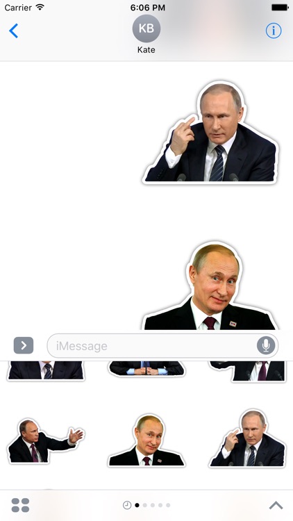Putin stickers - imessage funny stickers screenshot-4