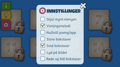 Småord fra Bokstavkongen Screenshot