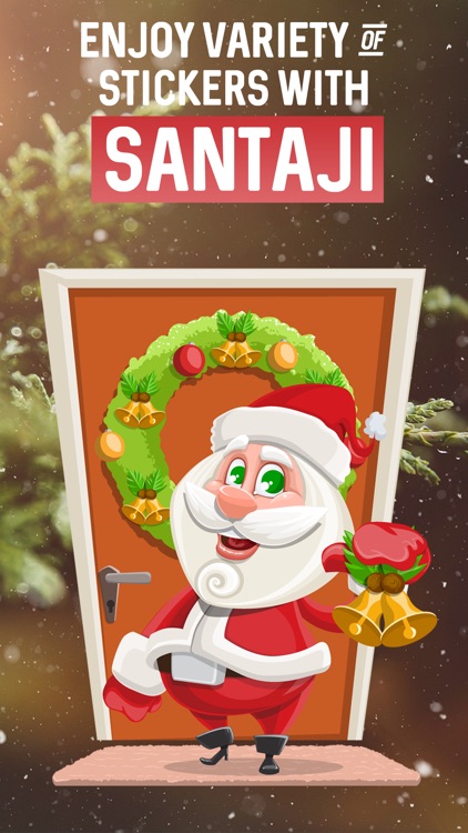 SANTAJI - Christmas Holiday Stickers for iMessage