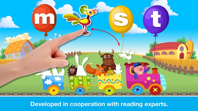 Phonics Farm Letter sounds school & Sight Words(圖3)-速報App