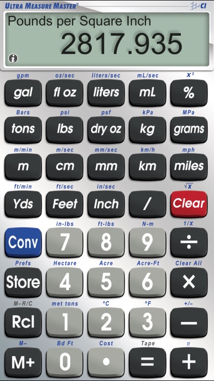 Ultra Measure Master -- Pro Conversion Calculator