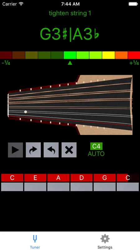 Oud Tuner Pro screenshot 1 of 4