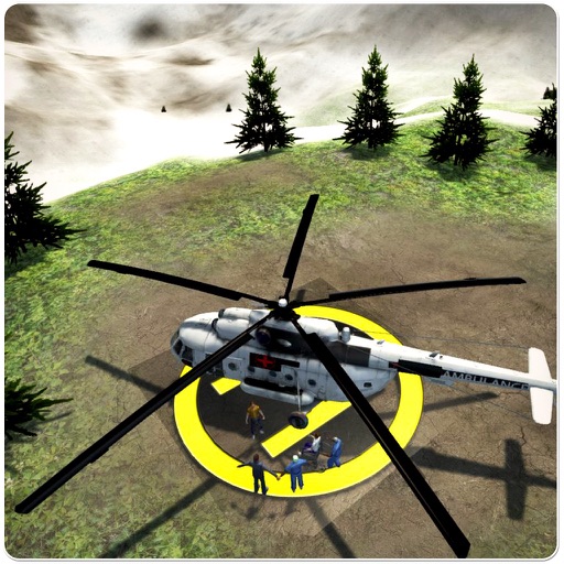 Air Ambulance Helicopter 3D Simulator Icon