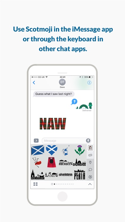 Scotmoji - Scottish emoji-stickers!