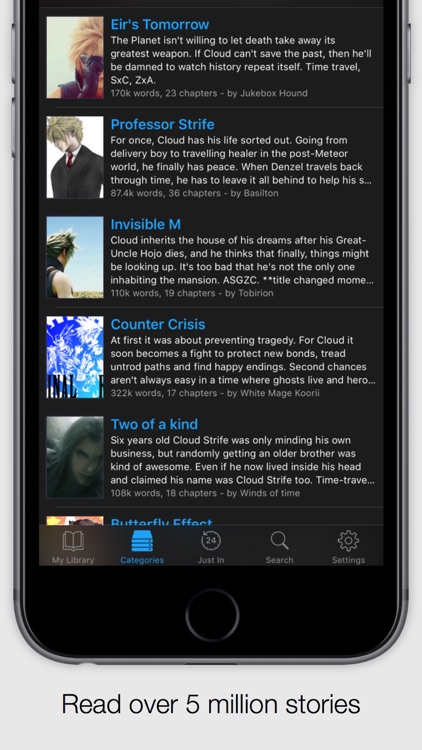 FanFiction Plus Millions of stories in your pocket
