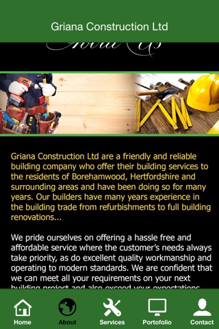 Griana Construction screenshot 2