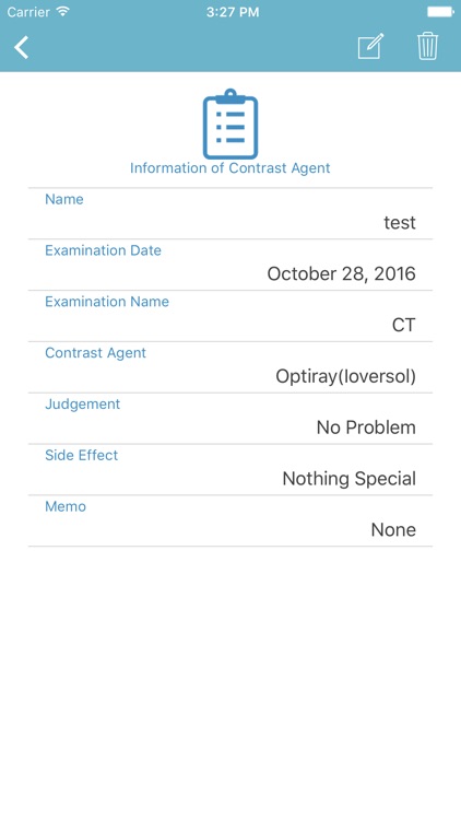 Management of Contrast Agent