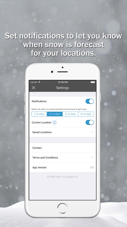 SnowCast - See how much snowfall you could get screenshot-3