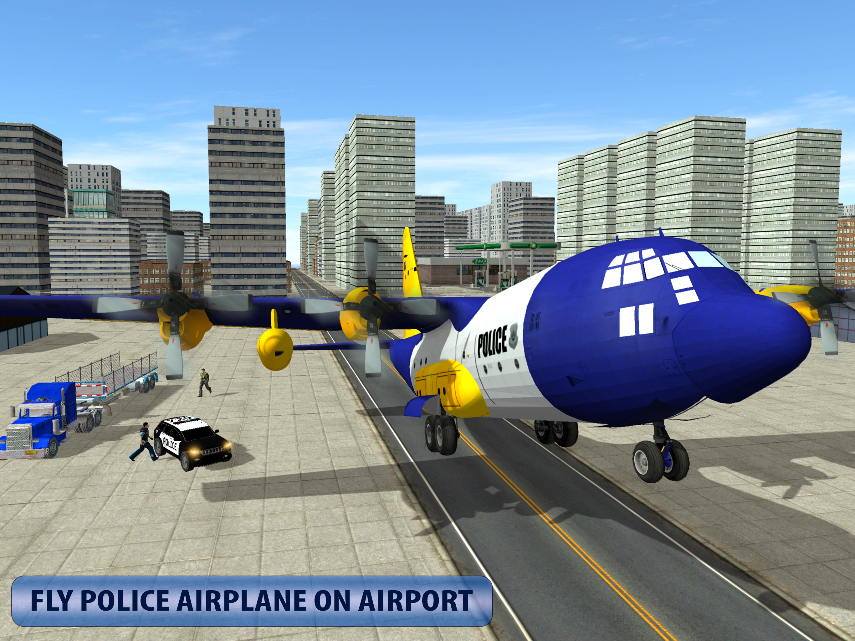 Police Airplane Dog Transport