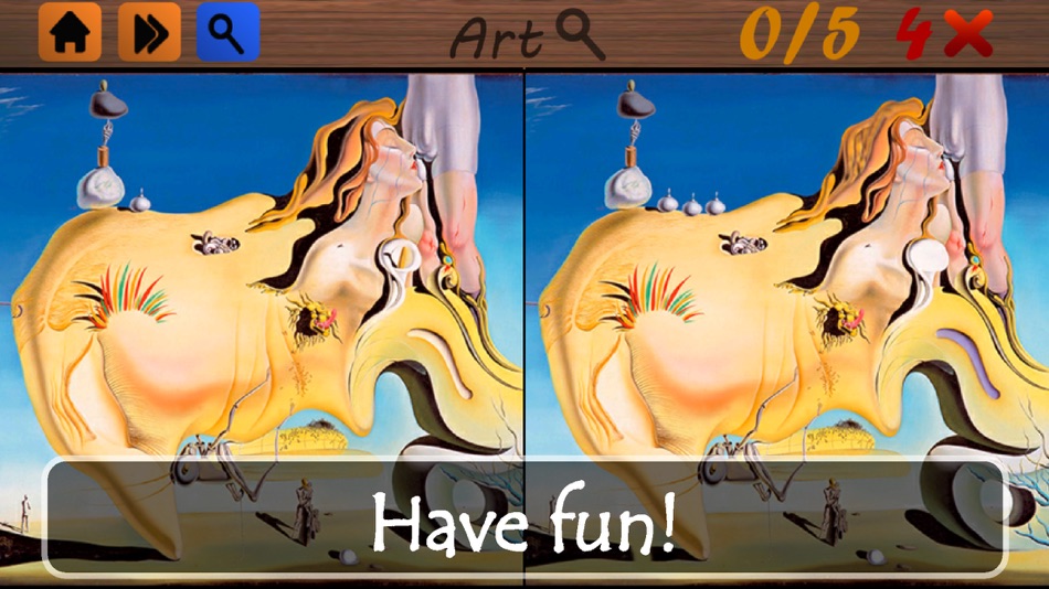 #4. Find the Differences: Art (iOS) 由: CASUAL NINE SOCIEDAD LIMITADA