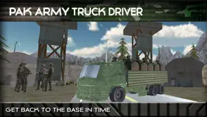 Pak Army Cargo Truck Driver screenshot #4 for iPhone