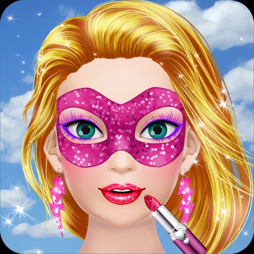 Superhero Girl Salon: Kids Makeup & Dress Up Games iOS App