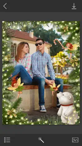 Game screenshot Xmas Tree Frame - Photo editor apk