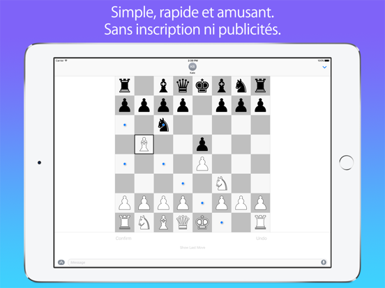 Screenshot #6 pour Chess42 - Échecs pour iMessage
