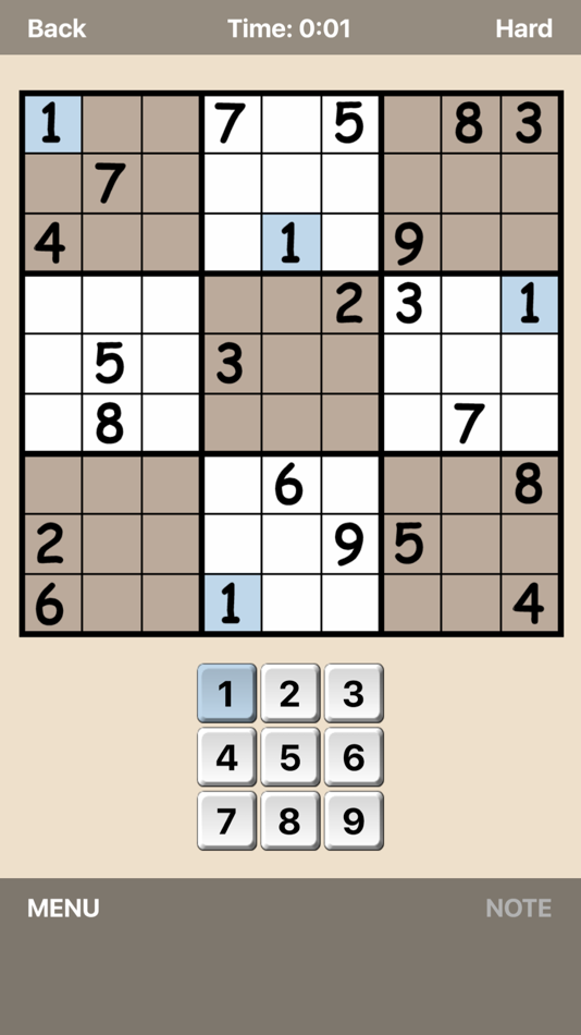 Sudoku - Classic Board Games, Free Logic Puzzles! - 1.2 - (iOS)