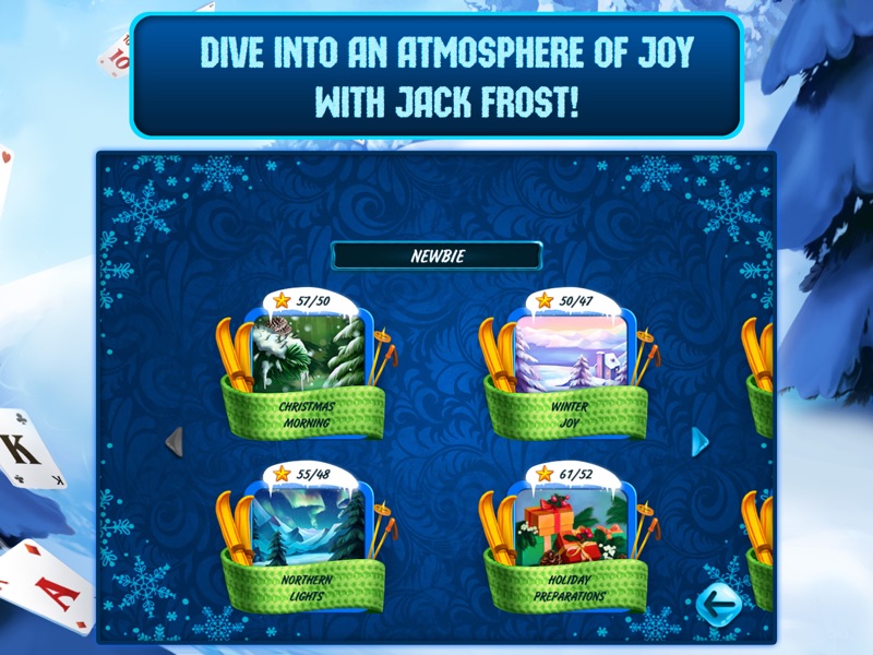 Solitaire Jack Frost Winter Adventures Free screenshot 7