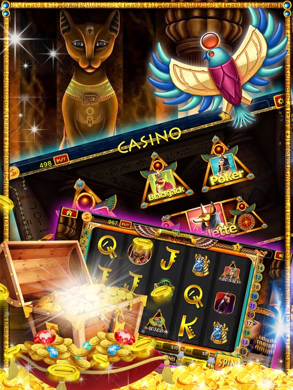 Screenshot #4 pour 'A New Riches of Ramses Slots:  Mystics Reels!