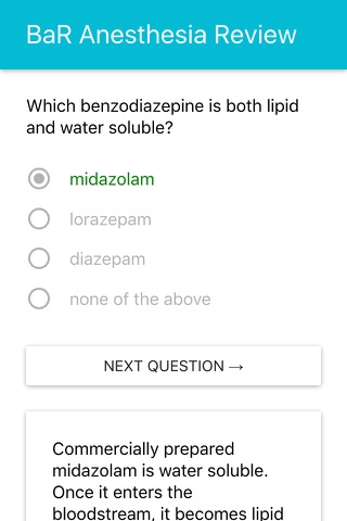 BaR Anesthesia Review screenshot 2