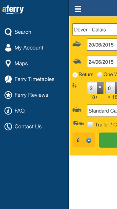 aFerry - All ferries! Screenshot