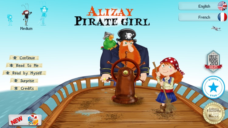 Alizay, pirate girl screenshot-0