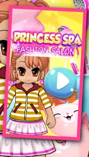 princess spa fashion and salon game iphone screenshot 1