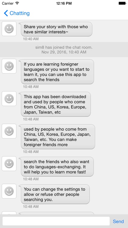 Fav Talk - Chatting about same interests screenshot-3