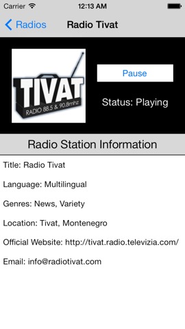 Montenegro Radio Live Player (Montenegrin)のおすすめ画像5