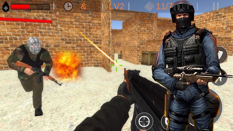 Counter Terrorist Sniper 3D- Gun Shooting screenshot-3